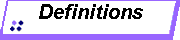 Definitions